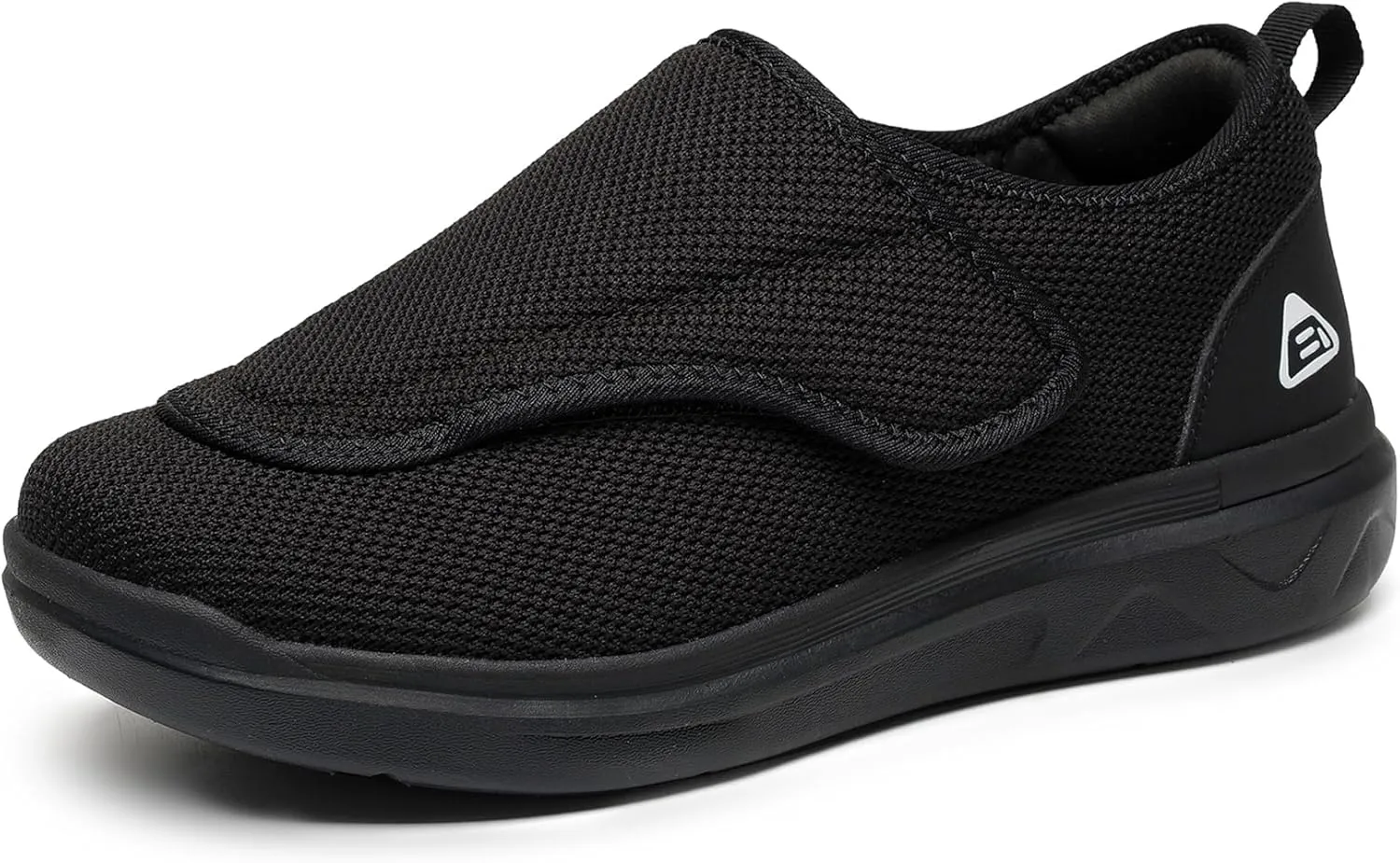 Aipaisteps Mens Extra Wide Diabetic Shoes Adjustable Walking Shoes for Swollen Feet Orthopedic Relief Foot Pain Neuropathy Shoes