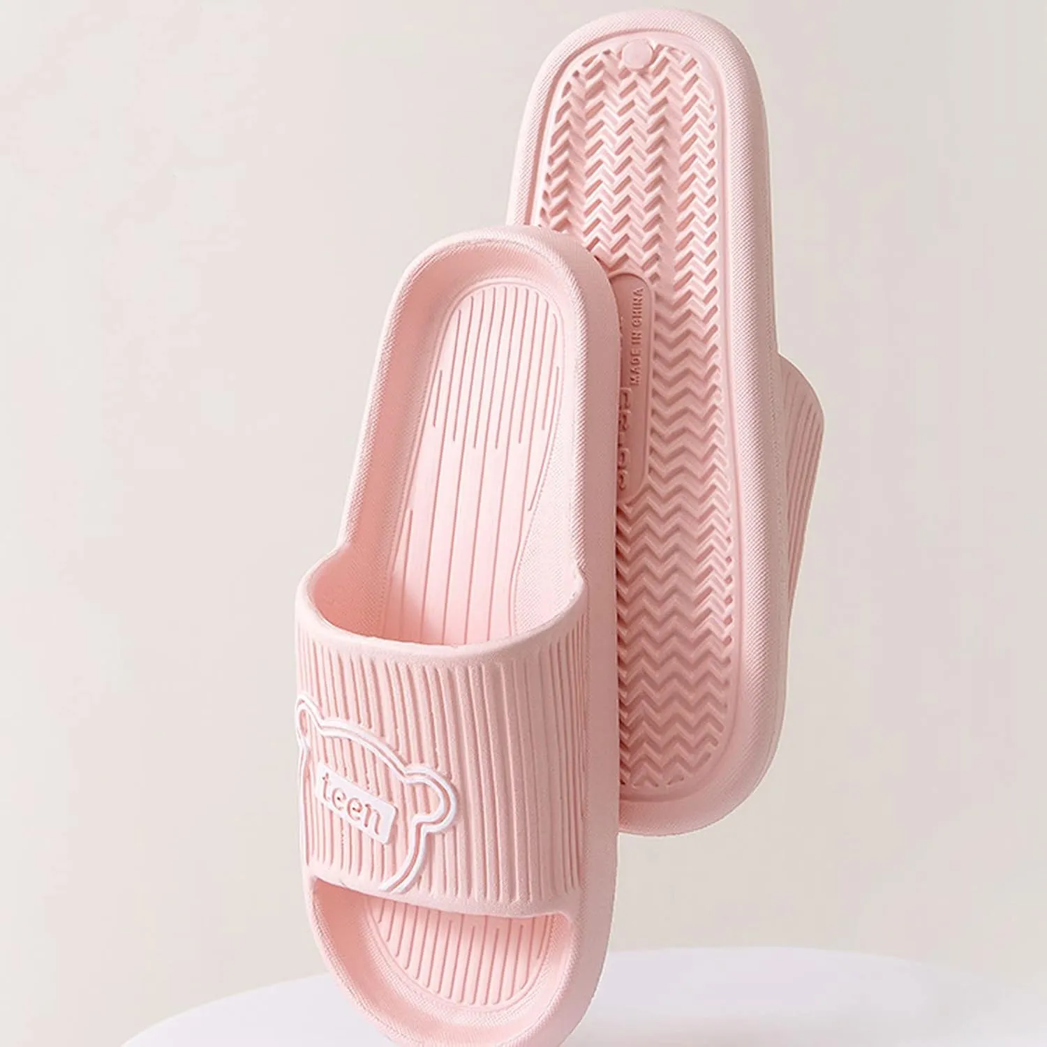 Bathroom Slippers Men Slides for Women Mens Slippers Womens Slides Pool Open Toe Ultimate Comfort