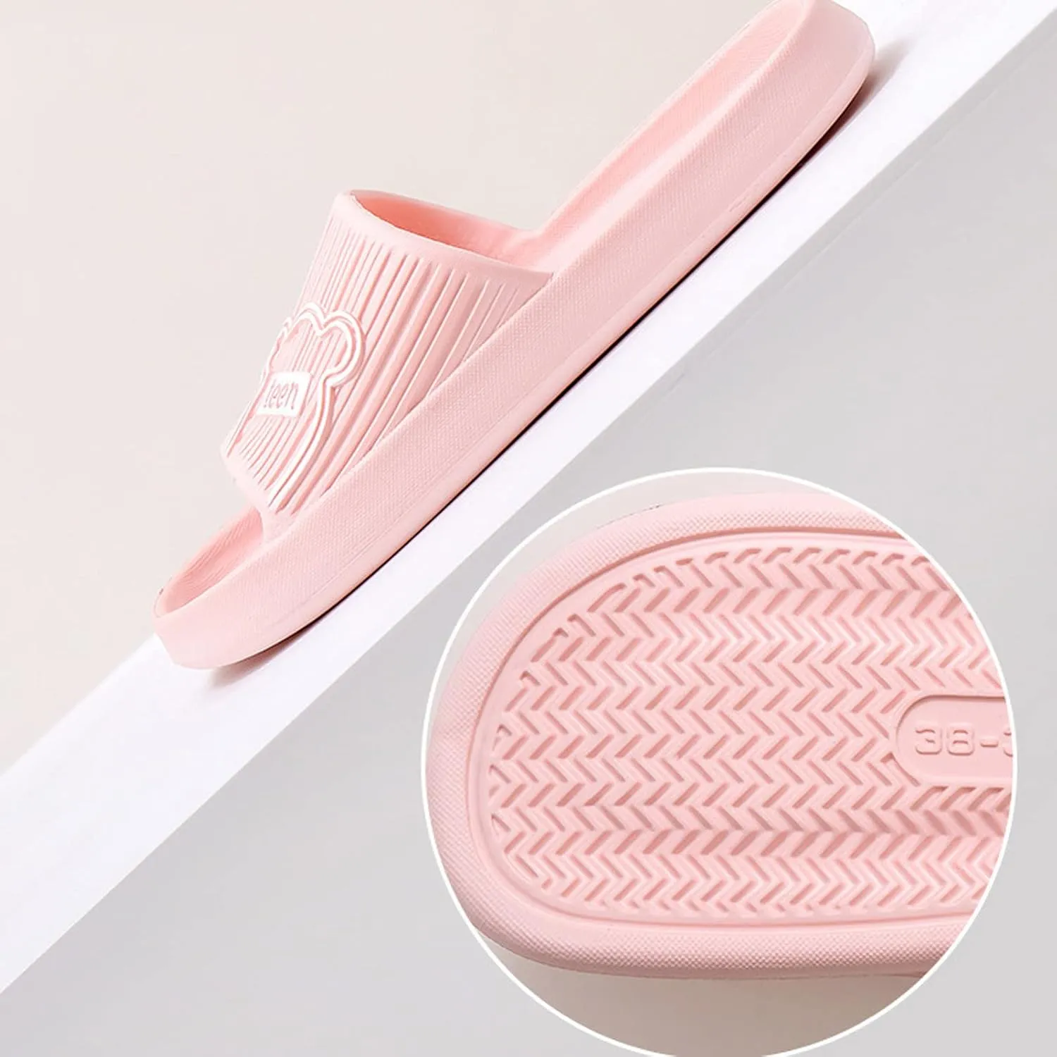 Bathroom Slippers Men Slides for Women Mens Slippers Womens Slides Pool Open Toe Ultimate Comfort