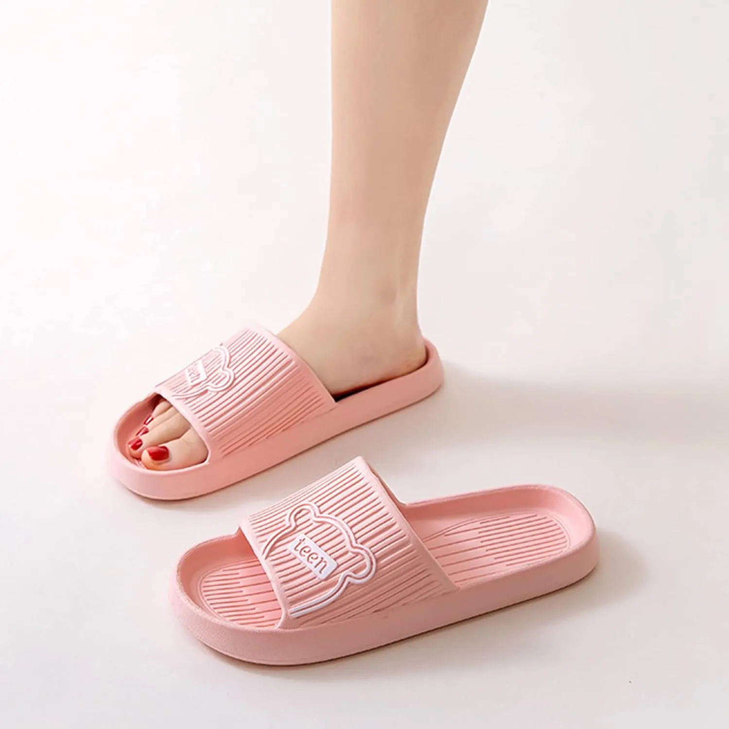 Bathroom Slippers Men Slides for Women Mens Slippers Womens Slides Pool Open Toe Ultimate Comfort