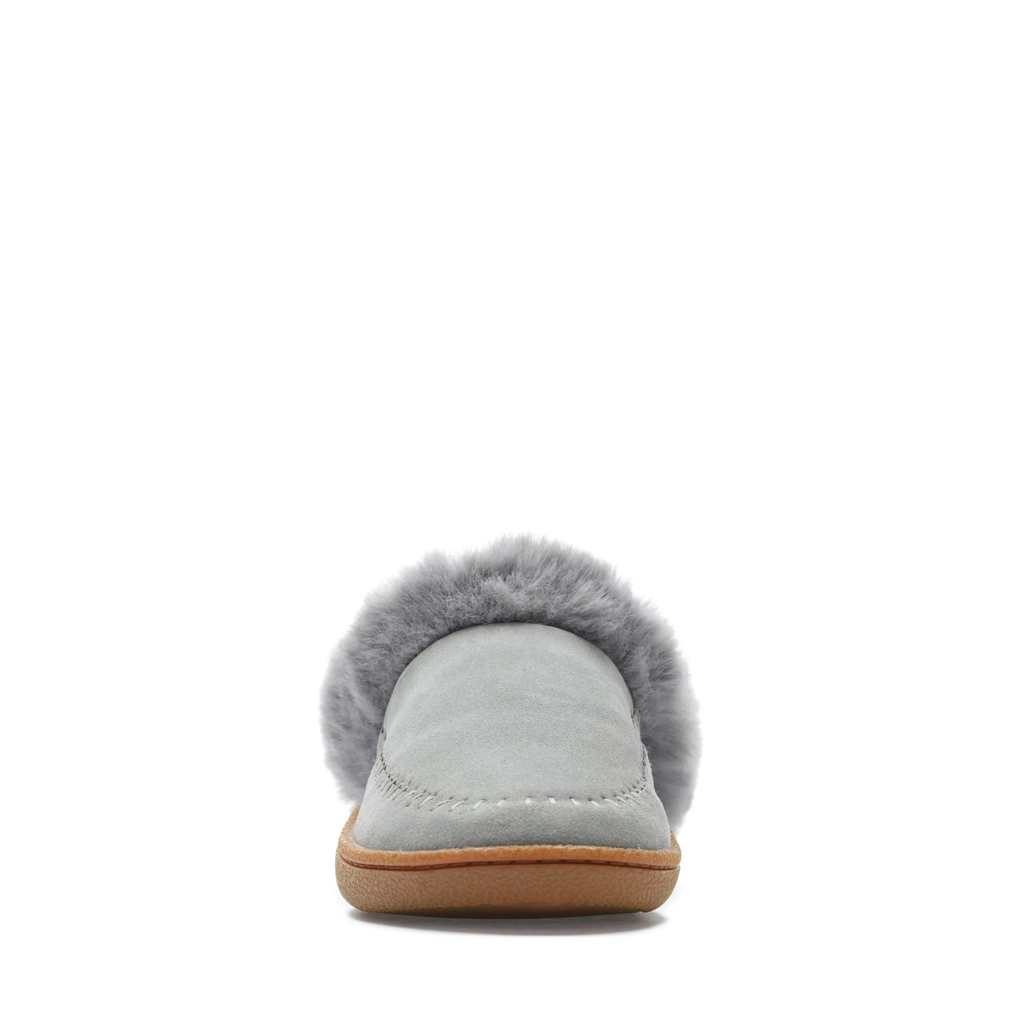 Clarks Pilton Home Grey Suede