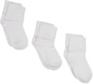 Jefferies Socks Girls 2-6X Seamless Tatted Edge Sock
