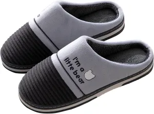 Mens Couple Cotton Slippers Home Lightweight Warm Slippers Christmas Animal Cotton Slippers Mens Slippers 9