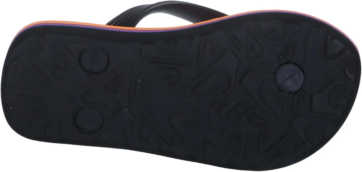 Quiksilver Boy's Molokai Art Ii 3 Point Flip Flop Sandal