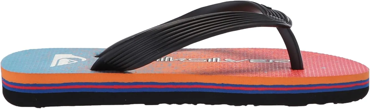 Quiksilver Boy's Molokai Art Ii 3 Point Flip Flop Sandal