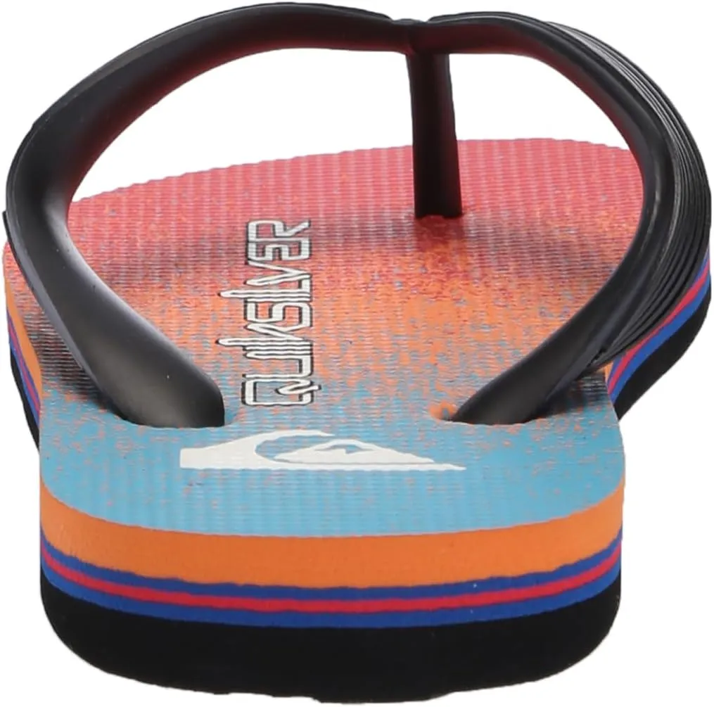 Quiksilver Boy's Molokai Art Ii 3 Point Flip Flop Sandal