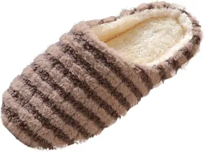 SBGMoSJ Matching Bedroom Slippers for Couples Waterproof Snow Slippers House Slippers for Women Fluffy Slippers for Men Memory Foam Christmas Stocking Stuffers Gifts for Wife 2023