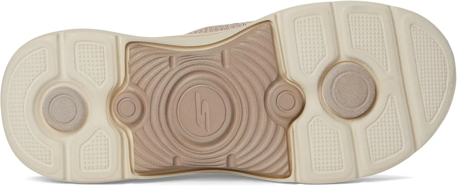 SKECHERS Women's Arch Fit 2.0 3-pt Rhinestone Sandal Flip-Flop