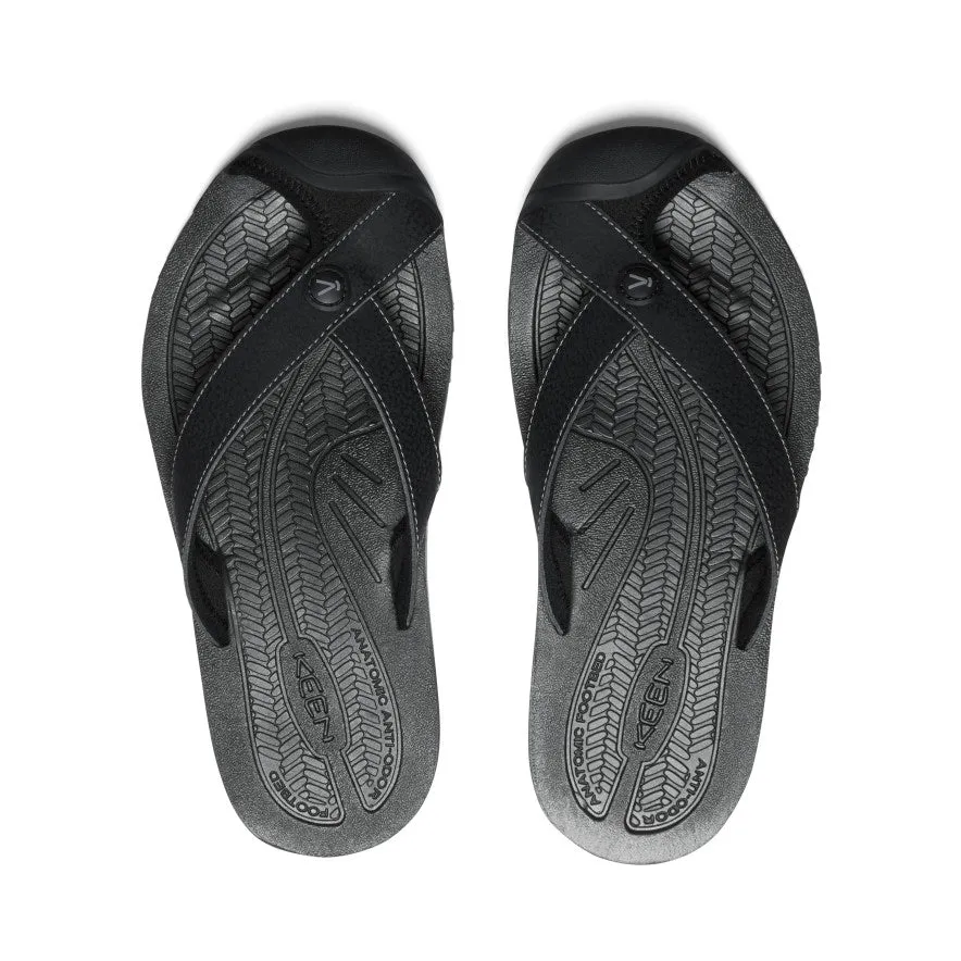 Women's Barbados Flip-Flop  |  Black/Steel Grey